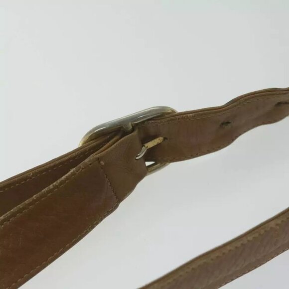 GUCCI Micro GG Canvas Shoulder Bag Beige Brown Auth - Picture 15 of 16